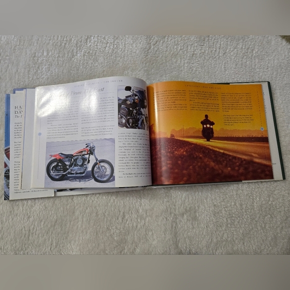 Harley-Davidson 1997 The Legend By Mac McDiarmid Coffee Table Book - Picture 8 of 11